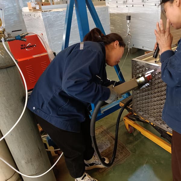 换热器U型管现场焊接