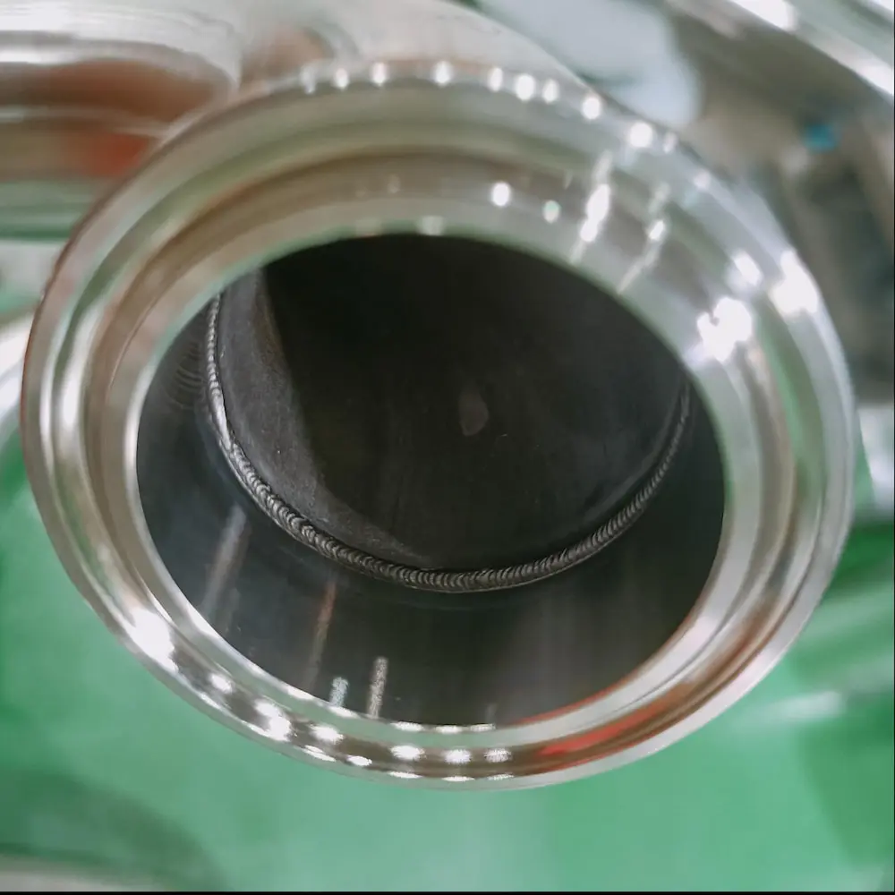 不锈钢食品级管道的双面焊接